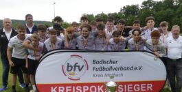 Junioren: B-Junioren holen sich den Mosbacher Kreispokal