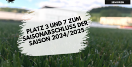 Senioren: Platz 3 und 7 zum Saisonabschluss der Saison 2024/2025