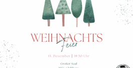 MFV-Weihnachtsfeier am 13.12.2025