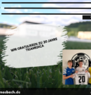 Wir gratulieren zu 20 Jahre triamedica