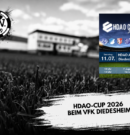 HDAO-Cup 2026 beim VfK Diedesheim